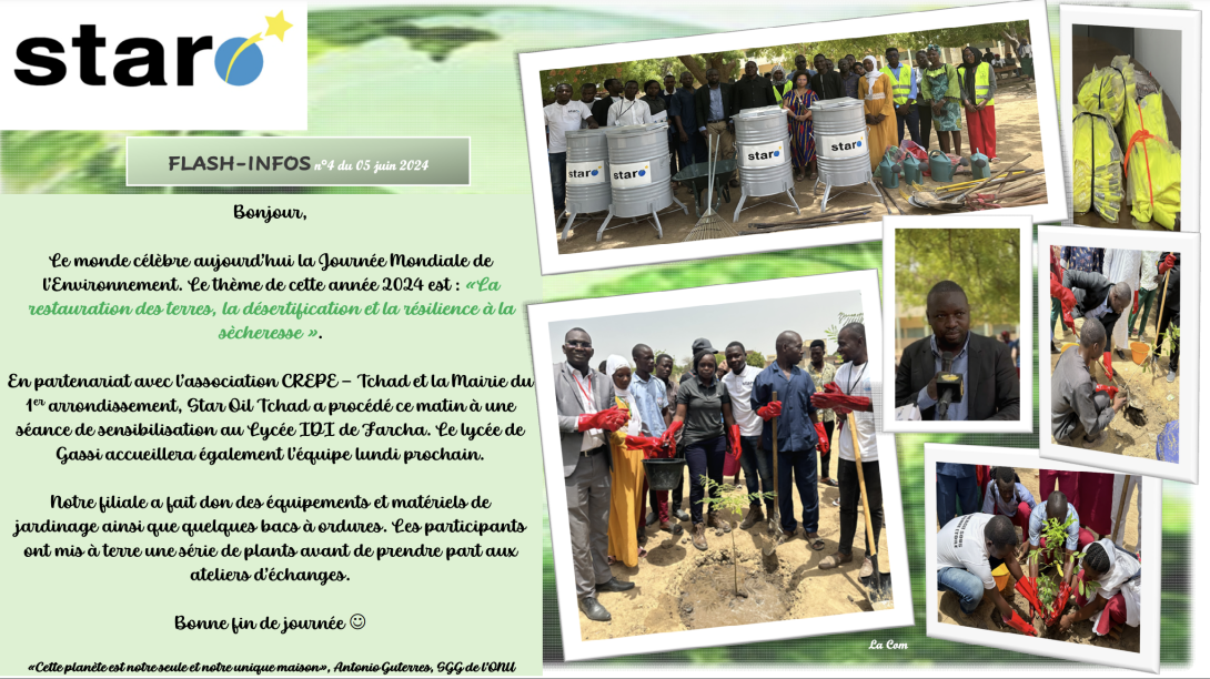 Flash info n°4 du 05 juin 2024